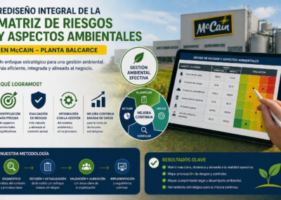 Rediseño integral de la matriz de riesgos y aspectos ambientales en McCain – Planta Balcarce